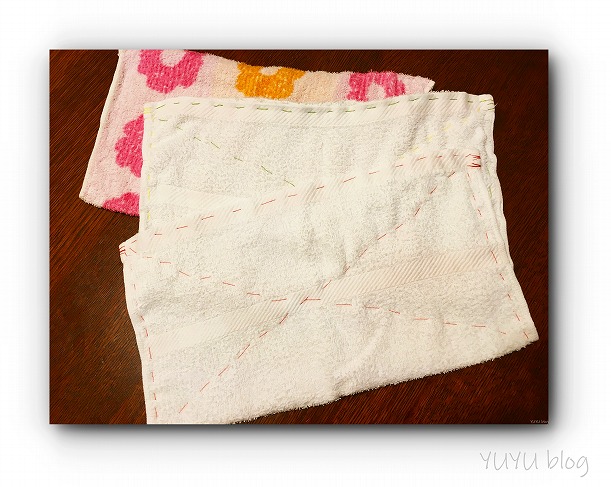 手作り雑巾だと 掃除も楽しくなります 手縫い雑巾 の作り方 ゆうゆうブログ