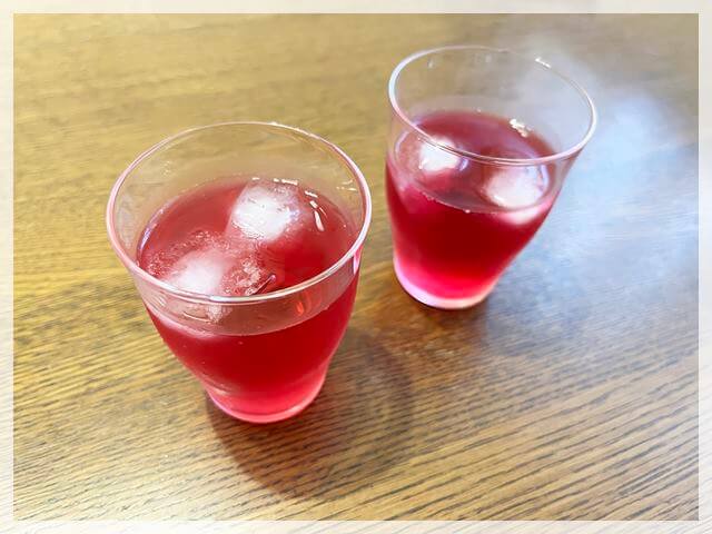 クエン酸なし！お酢で作る赤しそジュース